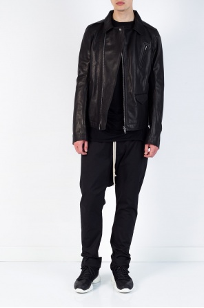 Skórzana kurtka z kołnierzem, zdjęcie 2 Skórzana kurtka z kołnierzem od Rick Owens
